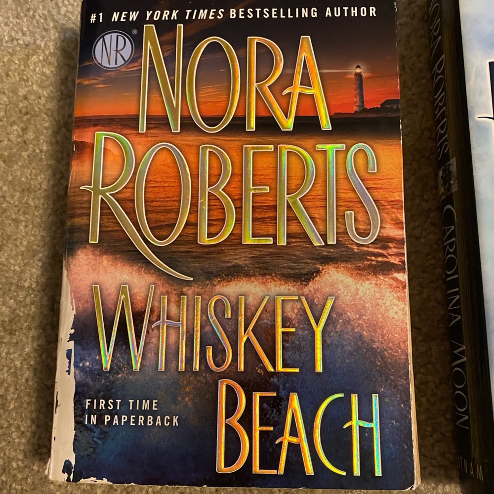 Nora Roberts whiskey beach book